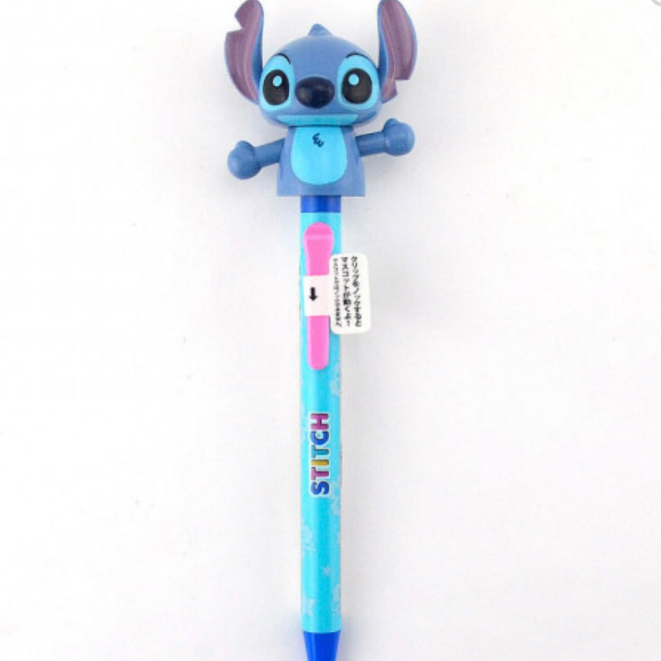Disney｜史迪仔扭动四肢圆珠笔｜長さ約18×幅3×厚み2.5(cm)