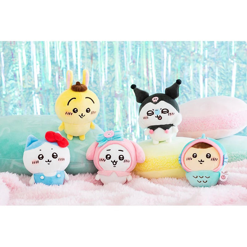 【limit 1】Chiikawa｜Sanrio Petit Mini Food Mascot / Plush Keychain ｜H110×W125×D60mm approx.