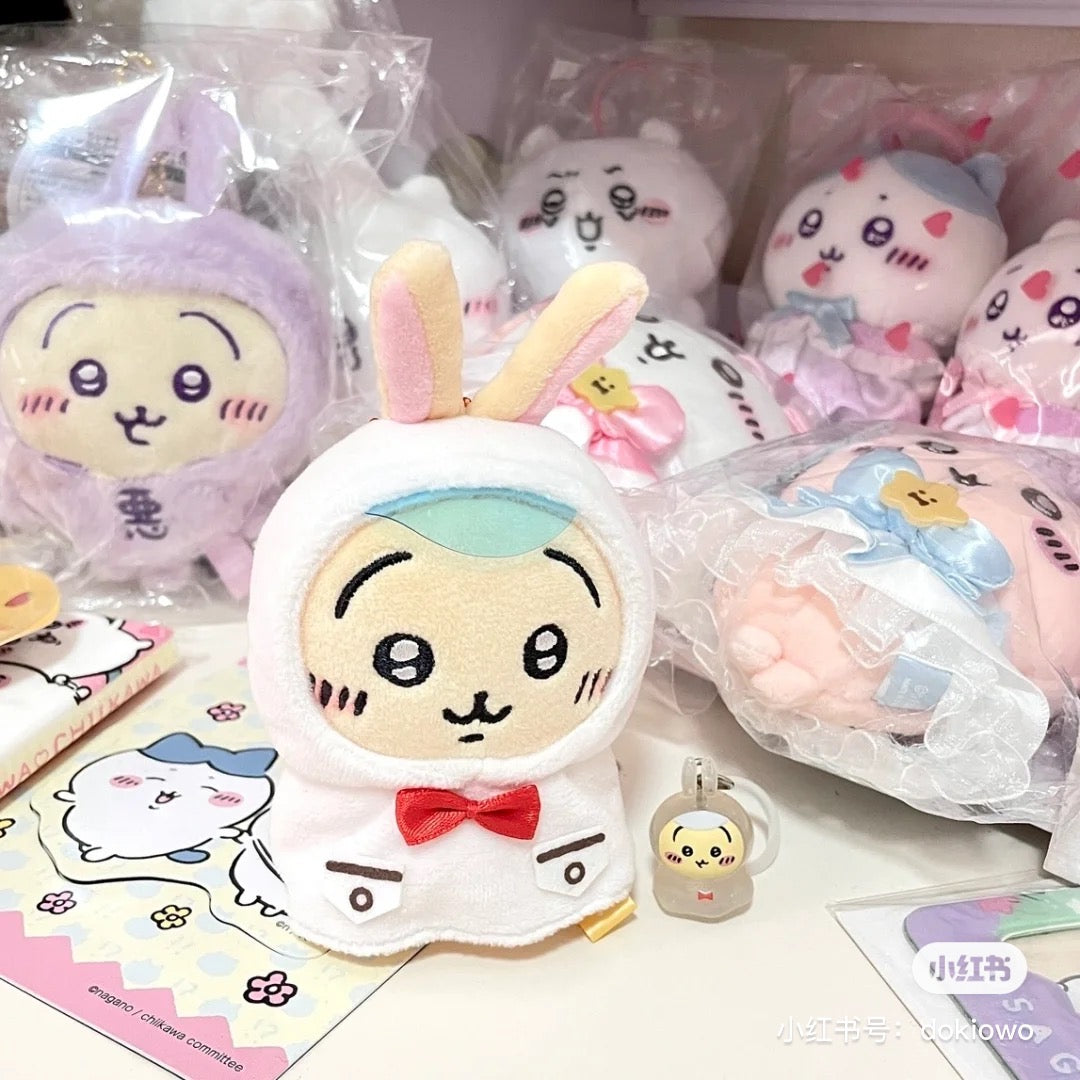 Chiikawa 吉伊卡哇｜雨衣系列挂件/还有防水小帽檐｜约H130 x W90 x D100mm