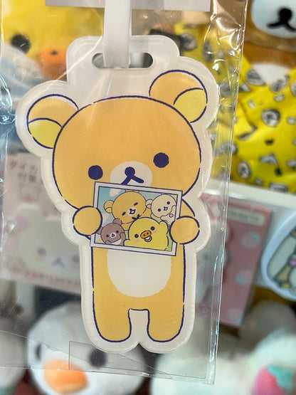 Rilakkuma轻松熊｜可爱防水行李牌/铭牌