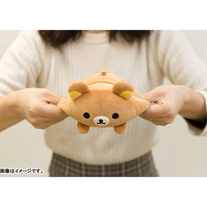 Rilakkuma轻松熊｜San-X Super Soft Plush超好rua可爱角色趴趴迷你毛绒玩偶/公仔｜约9 × 10 × 15 cm
