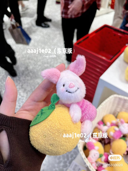 Disney｜柚子噗噗2023限定小熊维尼毛绒挂件