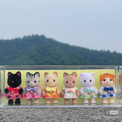 【limit 1】SylvanianFamilies｜Baby Cat Set 5 Babies Doll Epoch Calico Critters