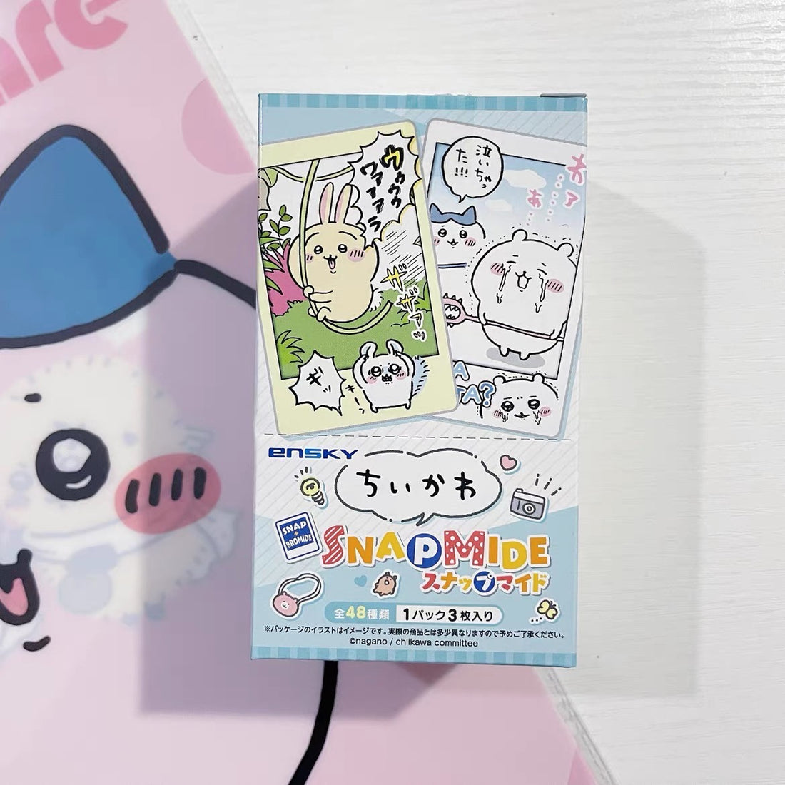 Chiikawa 吉伊卡哇｜Snapmide Character Card拍立得照片集锦盲袋第一弹/全48种｜1包3枚入