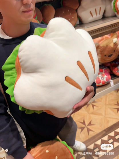 Disney迪士尼｜超可爱mochi手手汉堡抱枕