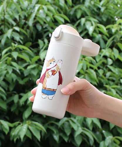 Mofusand｜鲨鱼猫美食吃鱼系列保温保冷水杯/保温杯｜480ml