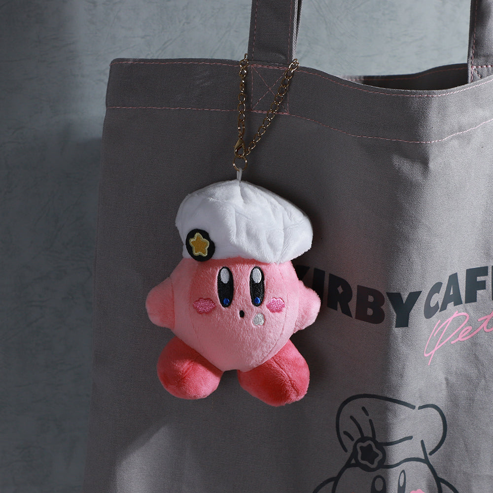 Kirby｜cafe厨房限定点点嘴小厨师挂件｜約H120×W100×D60mm