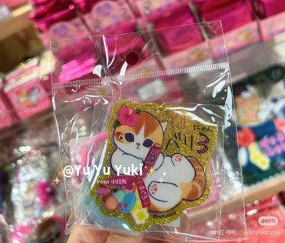Mofusand｜Gyarunyan Girl Collection Hologram Sticker｜75×76mm approx.