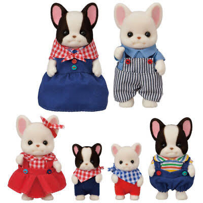【store only】SylvanianFamilies｜FRENCH BULLDOG FAMILY Calico Critters Epoch Japan Limited
