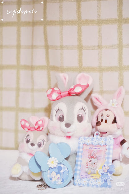 Disney｜UniBestiez Ein Rabbit Mascot Holder /Plush Keychain｜5.5 × 7 × 8.5cm approx.