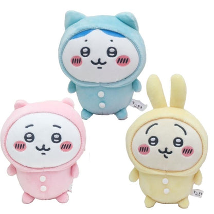 Chiikawa 吉伊卡哇｜睡衣派对公仔/玩偶｜約W12×H17×D10cm