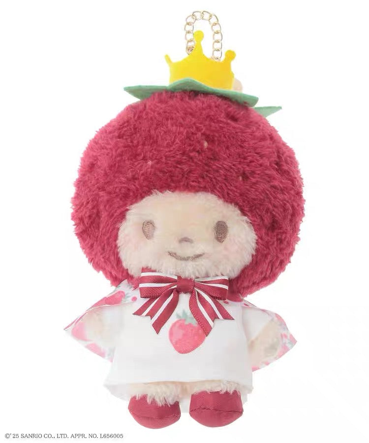 Sanrio｜Maison de FLEUR (Strawberry Newspaper Collaboration Mascot Holder /Plush Keychain/mdf
