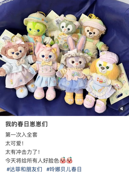 Disney SH｜2025 Spring Collection Duffy and friends Plush Dolls keychain/ Mascot holder