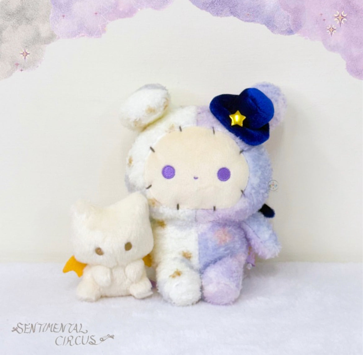 Sentimental Circus｜San-X Plush Toy Set - Sentimental Circus Shappo &amp; Dokoka : Spica and the Child of the Constellation｜145×105×85mm approx.