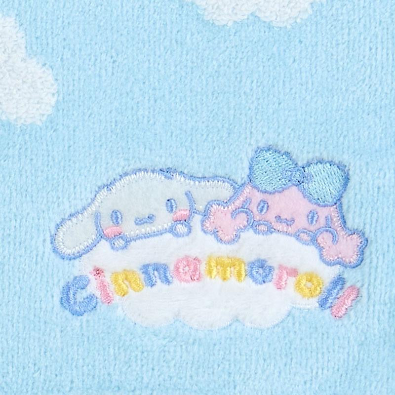 Cinnamoroll玉桂狗｜Cinnamon &amp; Poron To Kumo波隆云朵系列刺绣小毛巾/方巾｜25×25cm