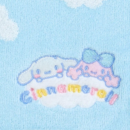Cinnamoroll玉桂狗｜Cinnamon &amp; Poron To Kumo波隆云朵系列刺绣小毛巾/方巾｜25×25cm