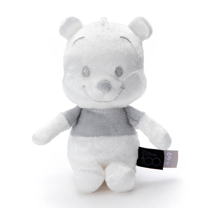 Disney迪士尼｜东迪100周年限量铂金色噗噗mini玩偶/挂件