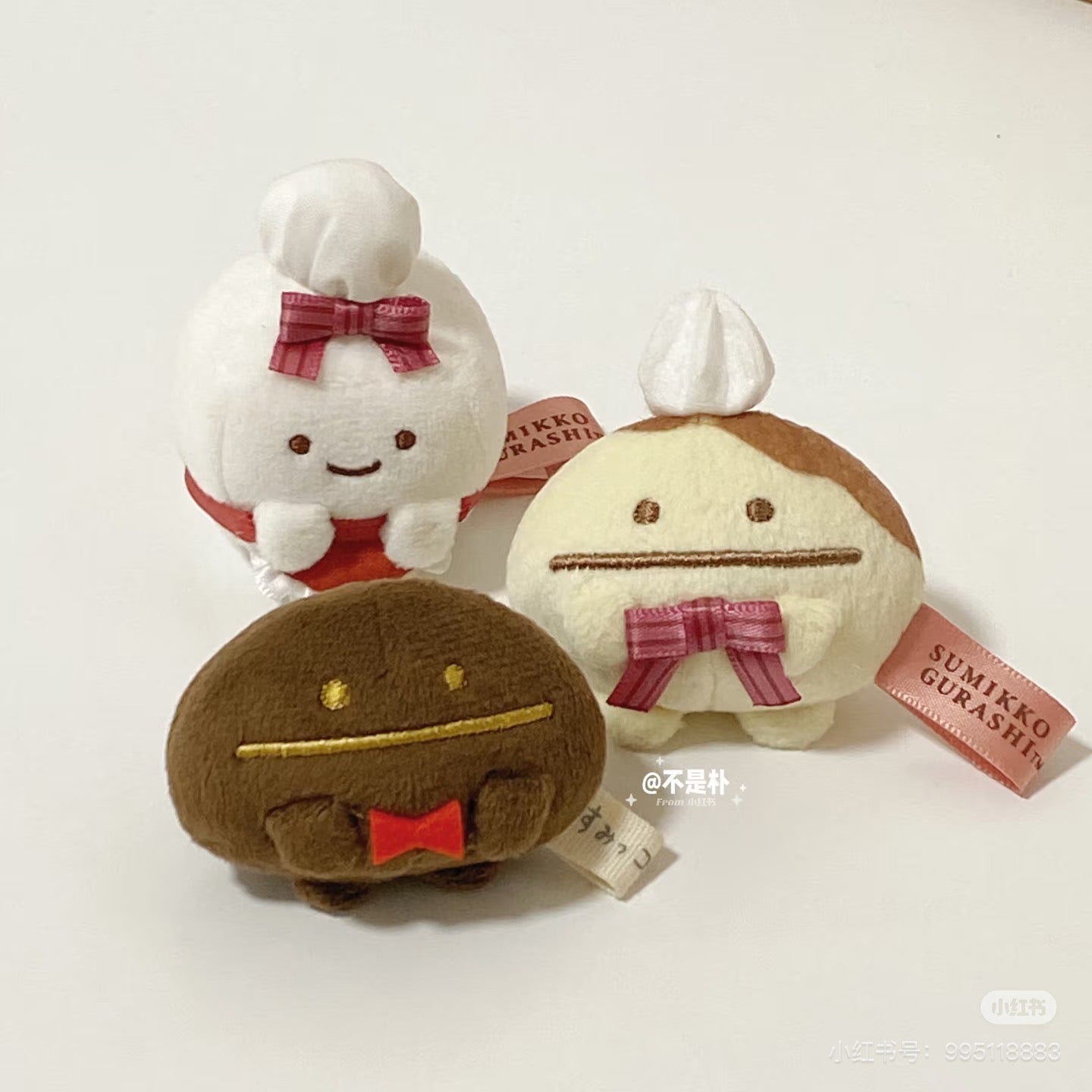 Sumikko gurashi｜Bean Master mini Tenori Plush Doll Chocolate Fair San-X Japan｜60×55×50mm approx.