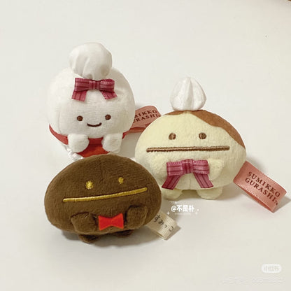 Sumikko gurashi｜Bean Master mini Tenori Plush Doll Chocolate Fair San-X Japan｜60×55×50mm approx.