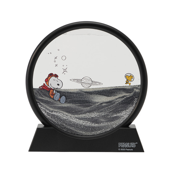 Snoopy史努比｜PEANUTS Snoopy PN Sand Picture Astronauts｜H7.4 x W7 x D1.5