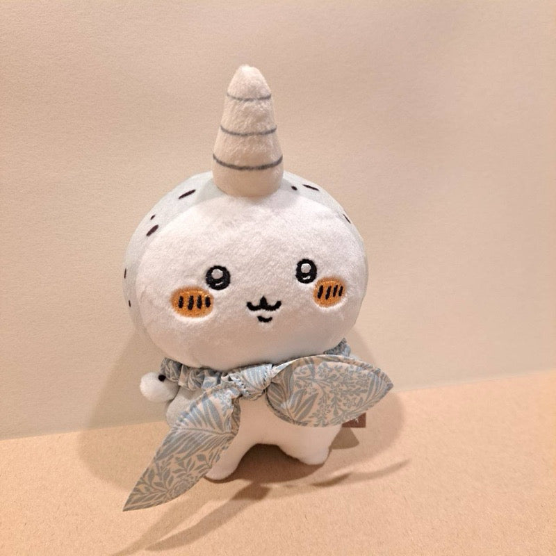 Nagano嘲讽熊｜Characters FRIENDS Mascot (one corner) 独角鲸毛绒挂件/包挂｜约H135×W90×D50mm