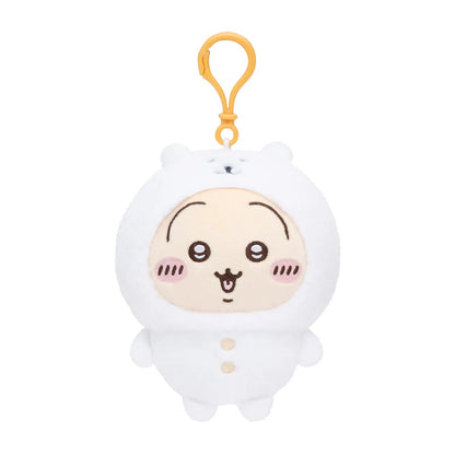 Chiikawa｜Nagano pajamas Mascot Holder /Plush Keychain｜H120×W100×D70mm approx.
