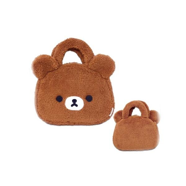 Rilakkuma轻松熊｜轻松熊系列毛绒手提包｜约W28×H29cm