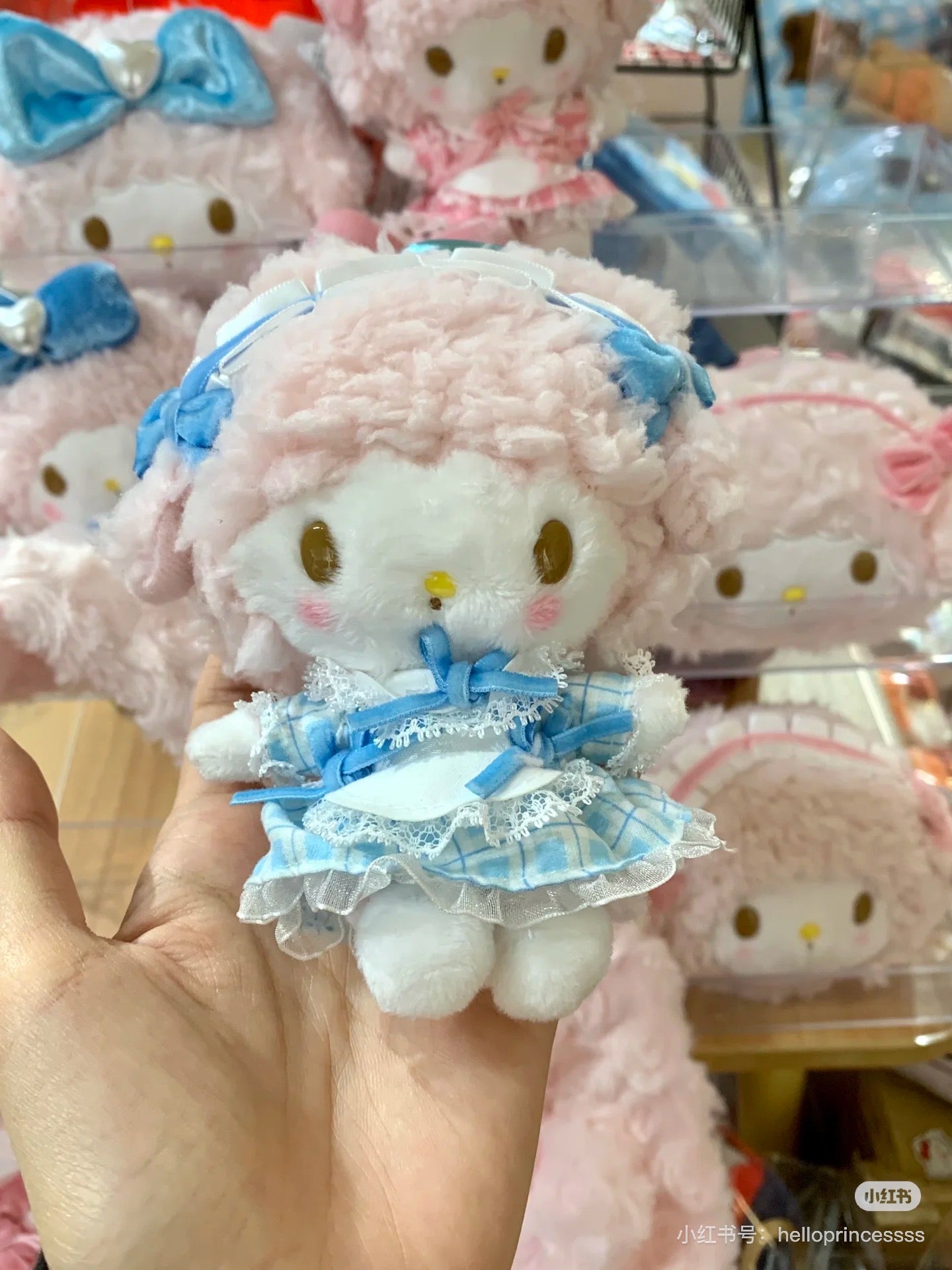 Sanrio｜My Sweet Piano Mascot Holder /Plush Keychain｜H124 x W100 x D80mm approx.