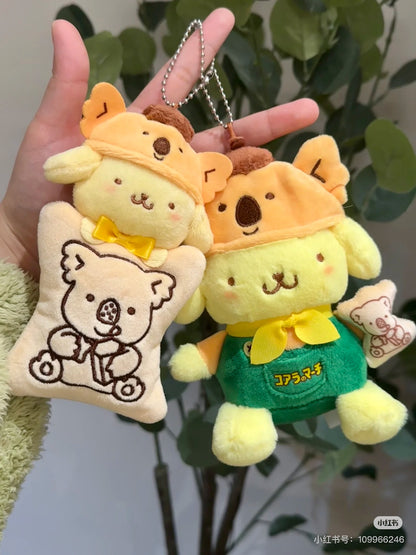 【limit 1】Sanrio｜Lotte Biscuit Collection Mascot Porch /Plush Keychain