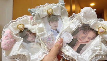 Sanrio｜Enjoy Idol Pure White Angel Trading Card Holder｜9.2×6.6cm approx.