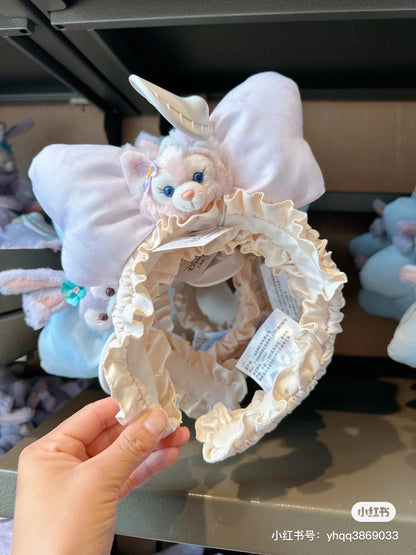 Disney SH｜贝儿蕾丝边蝴蝶结发箍