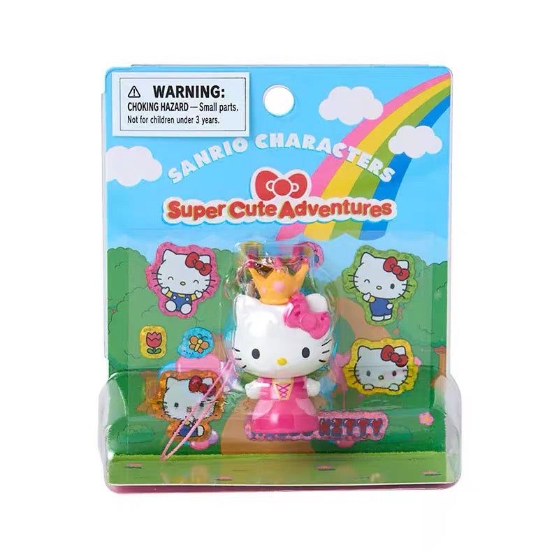 Sanrio｜Supercute Adventures My Dream Smartphone Strap &amp; Sticker Set｜3.3×2.3×4cm approx.