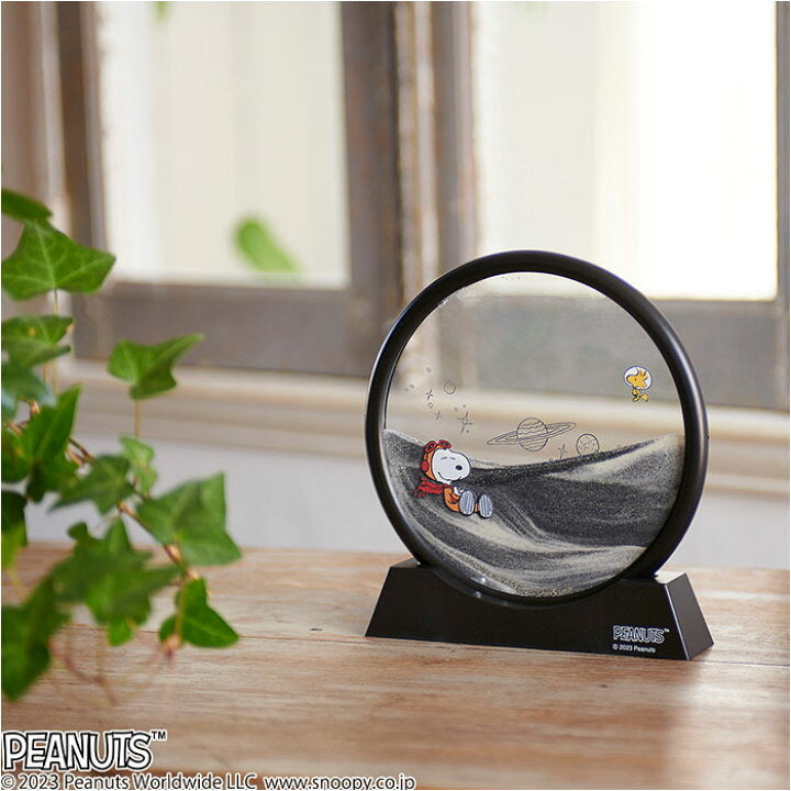 Snoopy史努比｜PEANUTS Snoopy PN Sand Picture Astronauts｜H7.4 x W7 x D1.5