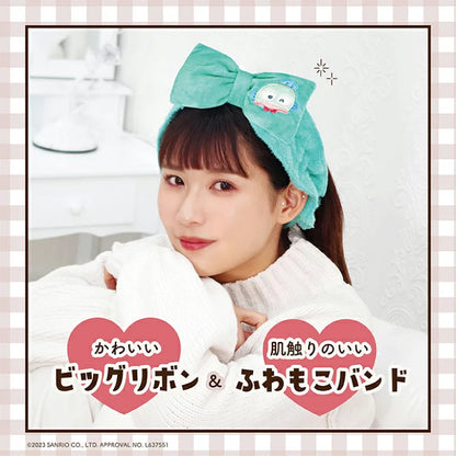 Sanrio｜吸水速干柔软发带/洗脸用发箍｜W24 x H7cm