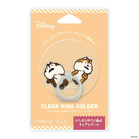 Disney｜Nishimura yuji西村裕二联名限定手机支撑架/手机扣/手机环｜约4.5x0.5x7cm