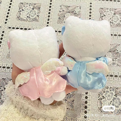 HelloKitty｜Sanrio Angel Mascot Holder /Plush Keychain｜107×80×75mm approx.