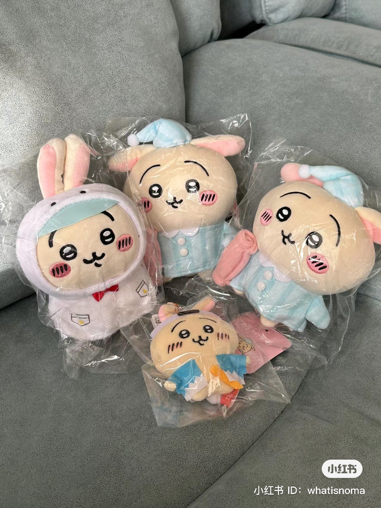 Chiikawa 吉伊卡哇｜雨衣公仔/玩偶/还有防水小帽檐