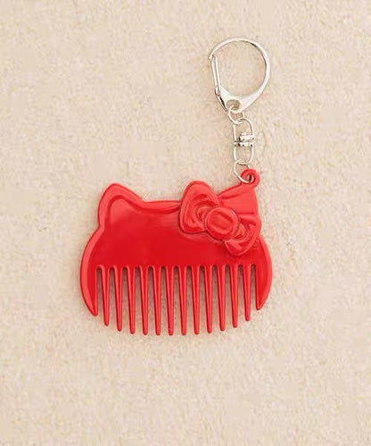 Sanrio｜Hello Kitty x me% mini Acrylic Comb Keychain/Keyring
