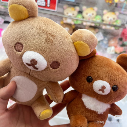 Rilakkuma轻松熊｜San-X Hand-held Plush/Wonderful House Sitting奇妙屋可爱场景毛绒玩偶摆件/手玉｜约60×80×55mm