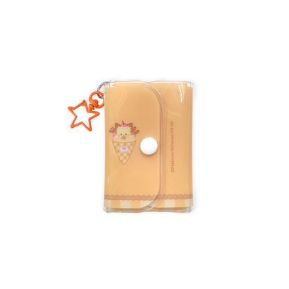 Pokemon｜pokepeace甜点系列PVC卡包/痛包/照片包｜约10 x 6.5 x 2 cm