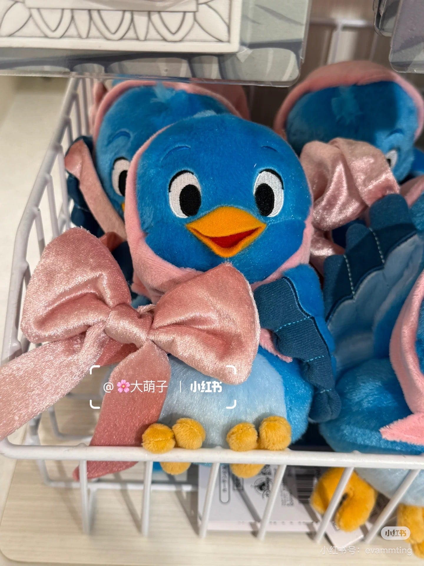 Disney迪士尼｜interior animal X curtain tassel东迪《灰姑娘》的朋友可爱角色毛绒玩偶窗帘绑带｜约高さ20×幅11.5×奥行き12(cm)