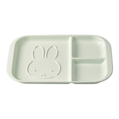 【new】Miffy米菲｜日本制耐摔树脂餐盘/洗碗机可用｜約W286×H194×D21.5mm