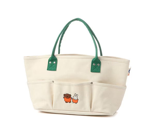 Miffy米菲｜多用工具收纳式刺绣托特包｜约H26*W13*D17cm