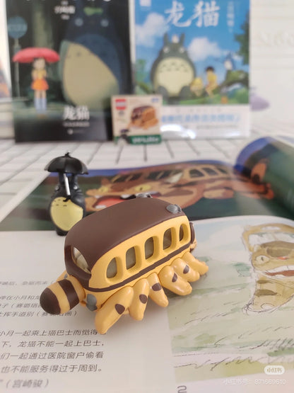 Tomica｜Takara Tomy Dream Tomica Full of Ghibli 01 My Neighbor Totoro Catbus 多美卡 × 吉卜力宫崎骏《龙猫》巴士玩具车模型/摆件｜长约40mm
