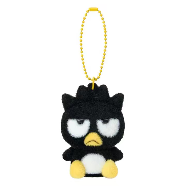 Sanrio｜Flocked Figure Keychain/Keyring｜5×4.5×7cm approx.