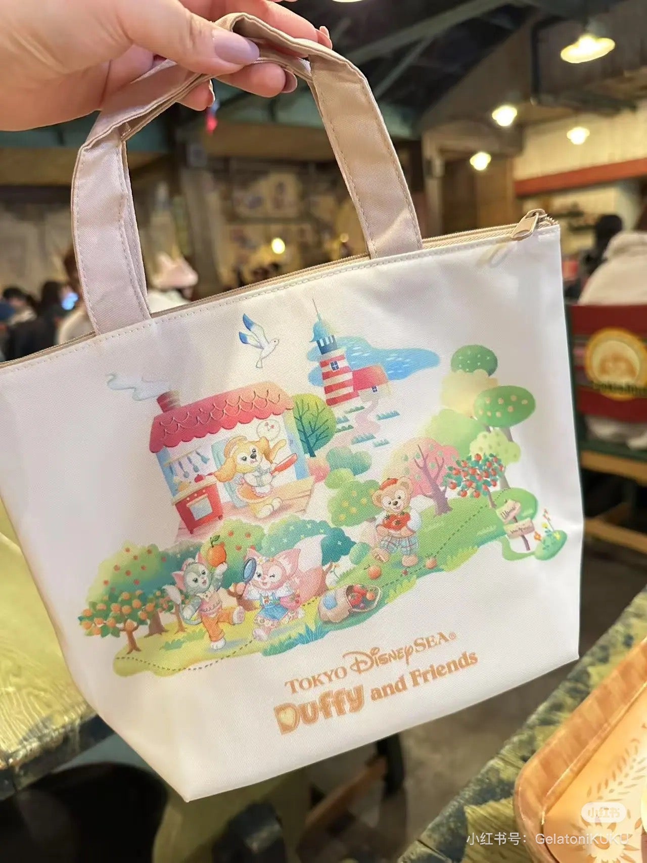 Disney迪士尼｜东迪梦幻奇妙厨房系列餐厅餐包/手提包/小托特包/正反面都可爱