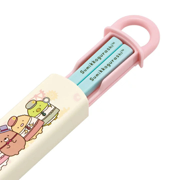 Sumikko gurashi角落生物｜可爱角色抗菌便携筷/洗碗机可用｜长16.5cm