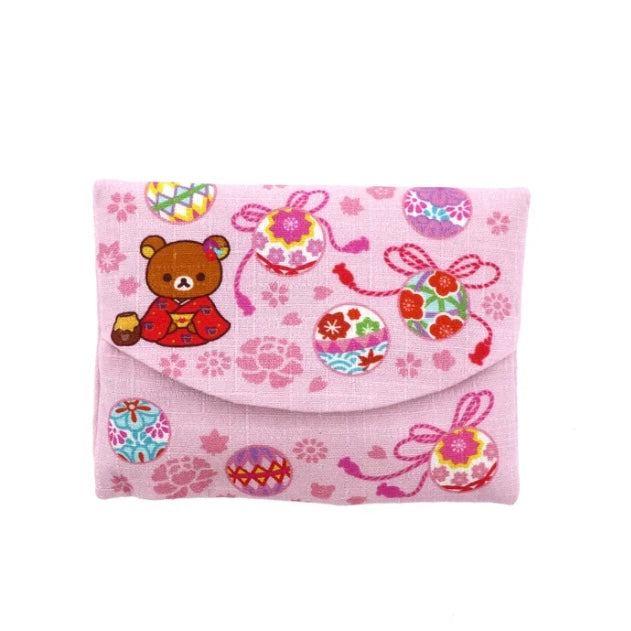 Rilakkuma轻松熊｜茶房限定纸巾包/收纳包｜约W120×H90(mm)