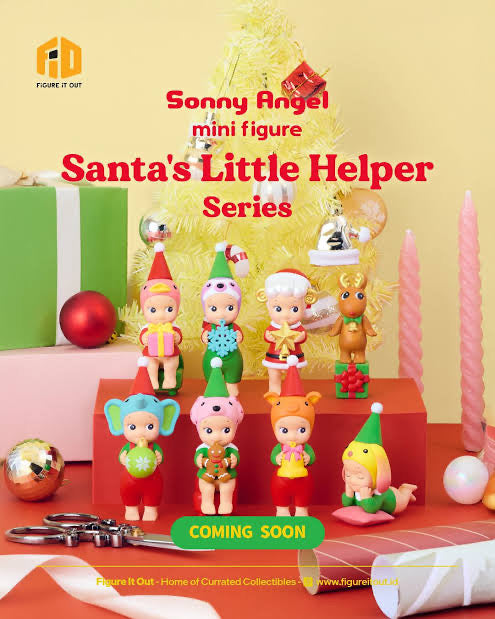 Sonny Angel Santa’s Little Helper Series Christmas Figure mystery bag/blind box/All 8 types｜1pcs