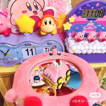 Kirby｜限购款/cafe商店限定草莓蛋糕小汽车钥匙扣/钥匙圈/包挂｜40 x 42 x 55 mm